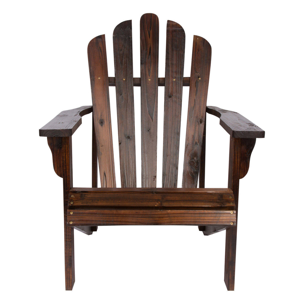 Burnt Brown Adirondack Chair F8772
