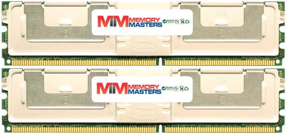 16GB (2x8GB) DDR2-667MHz PC2-5300 ECC FBDIMM 2Rx4 1.8V Fully Buffered Memory N945691