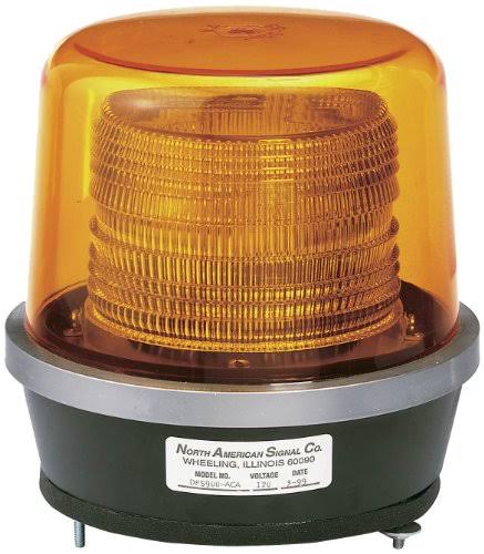 Class 2 Double Flash Strobe Light with Permanent Mount Amber P226960