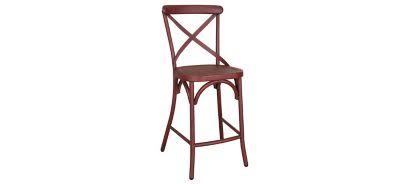 Red Back Counter Stool Set of 2 W33596