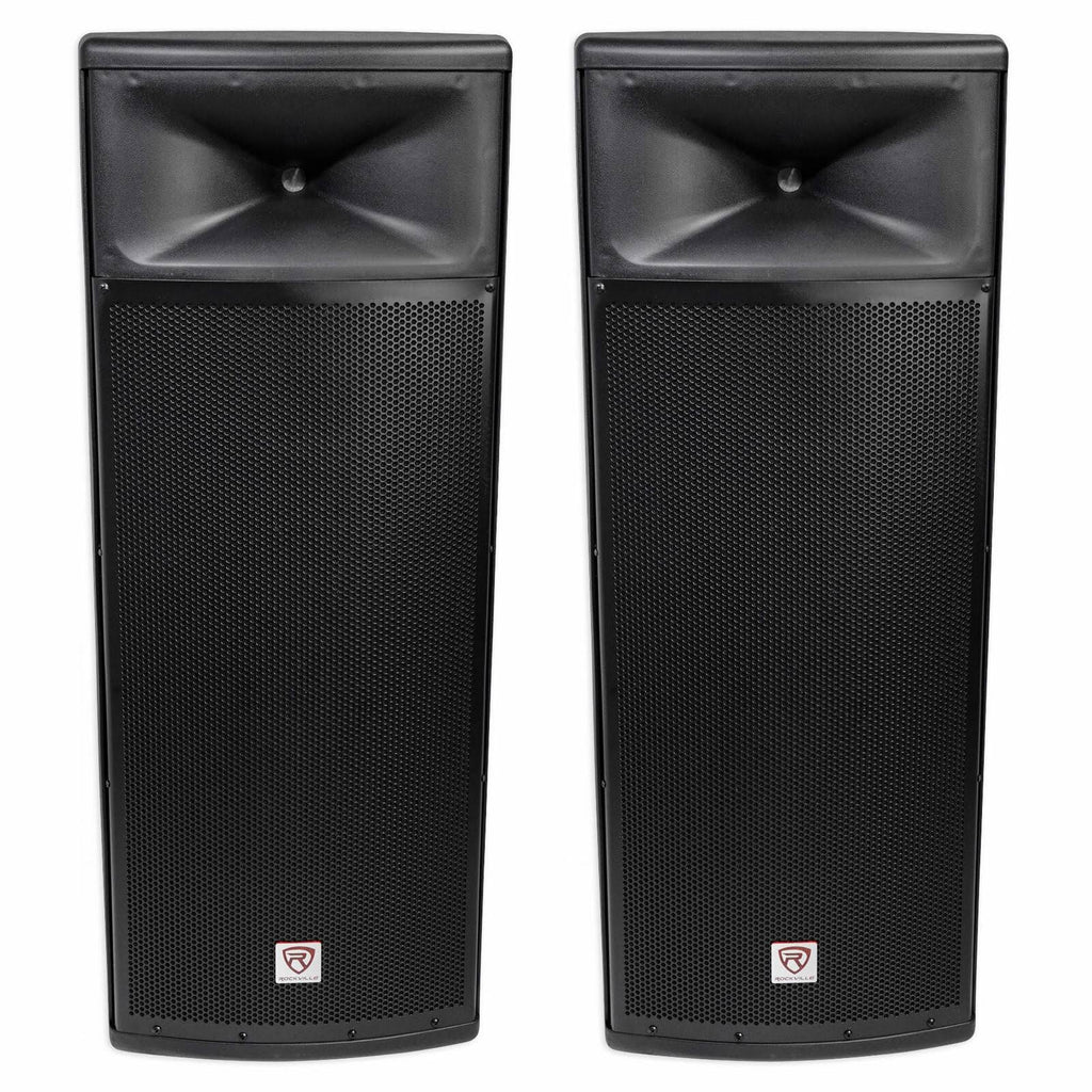 Dual 15 3000W 4-Ohm Passive PA Speaker Y802