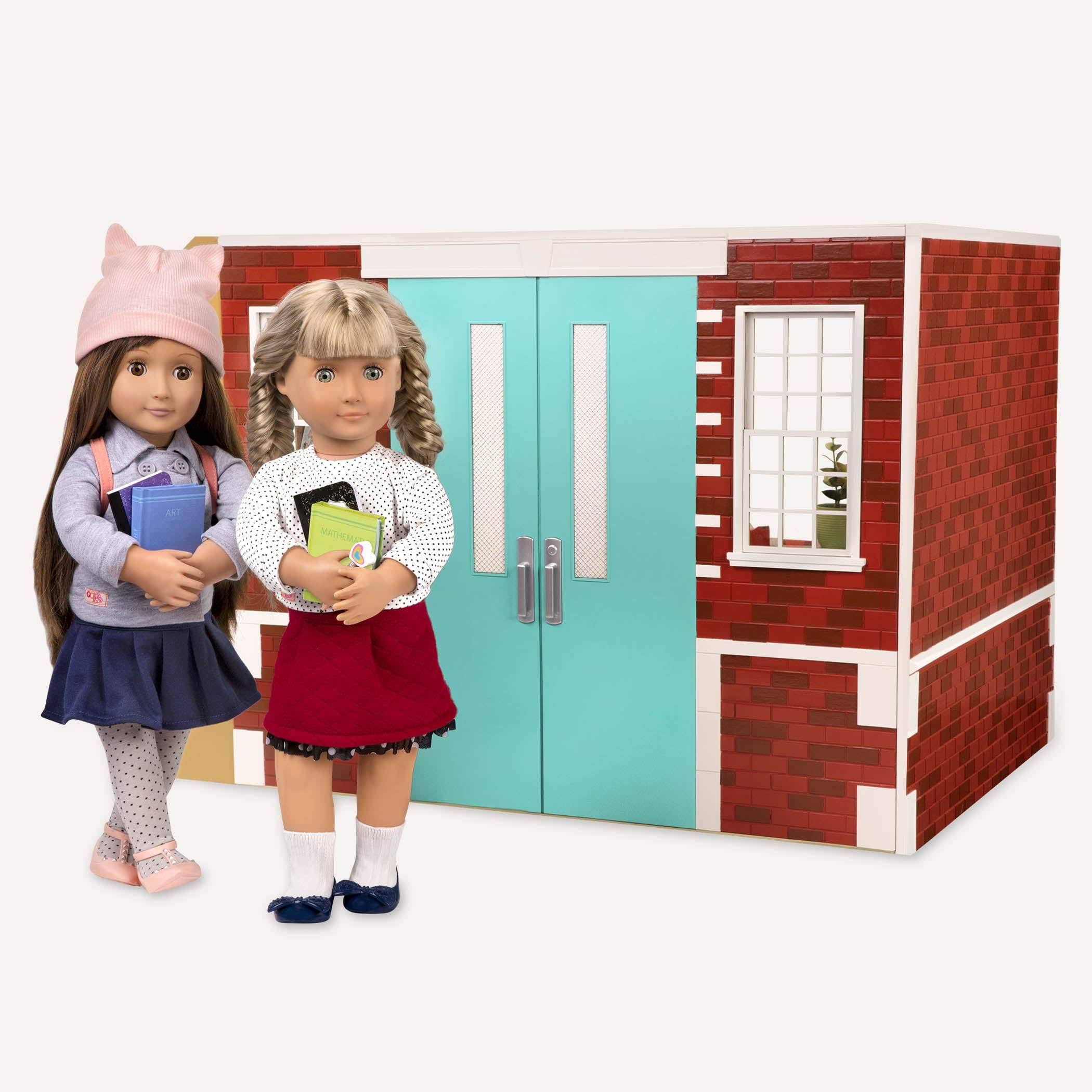 School Room for 18 in Dolls P630