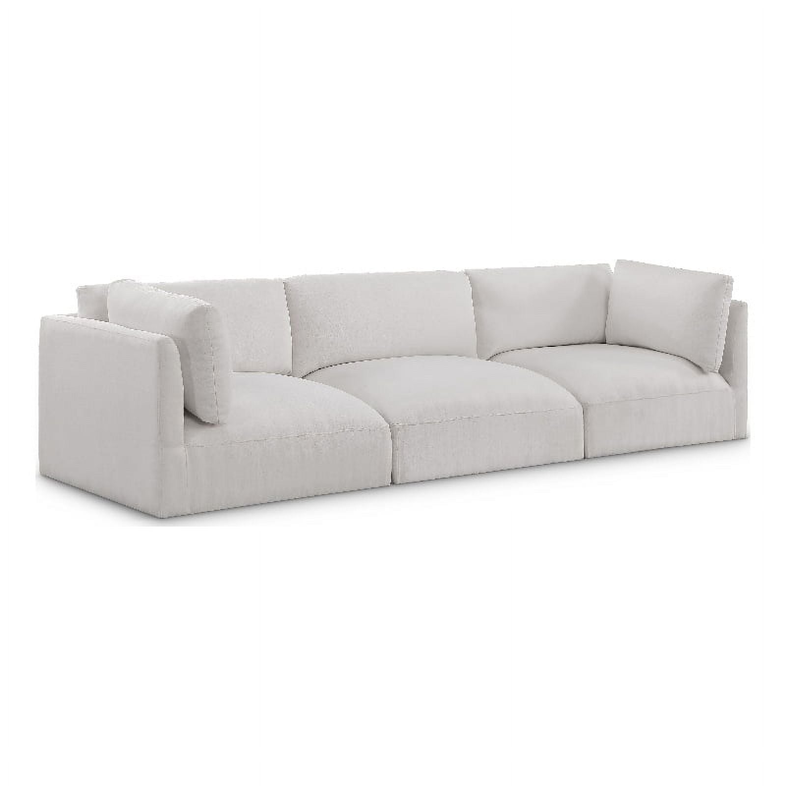 Cream Fabric Modular Sofa C174