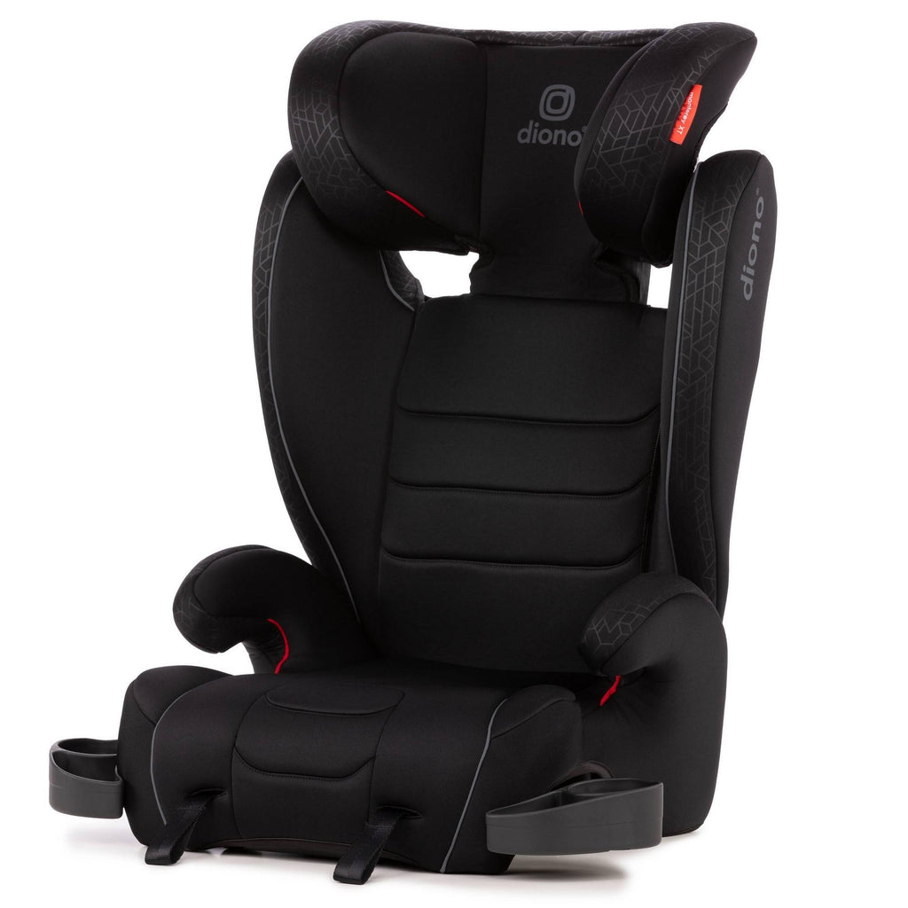 Black 2-in-1 Expandable Belt Positioning Booster Car Seat V326539