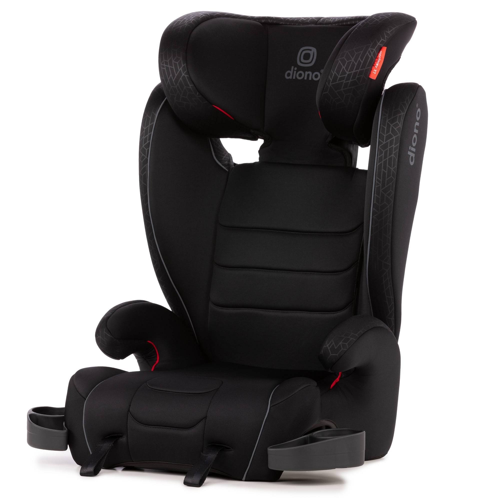 Black 2-in-1 Expandable Belt Positioning Booster Car Seat V326539