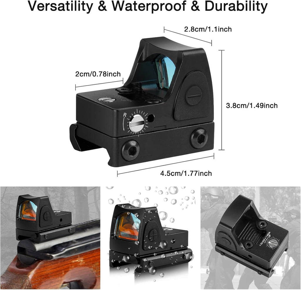 Red Dot Sight 3.25 MOA Reflex Sight, Pack of 2 L283