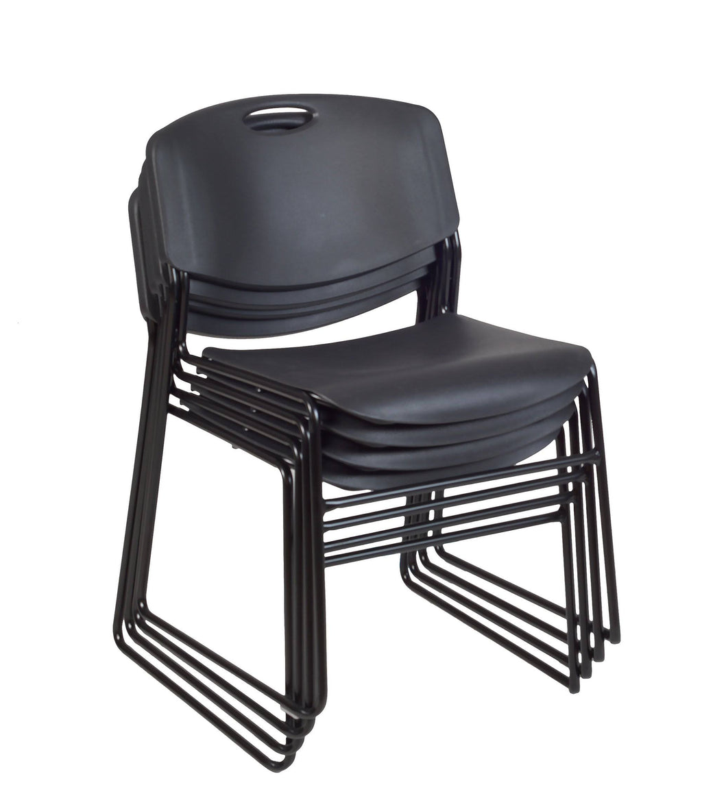 72x22 x 24x22 Training Table with 2 Stack Chairs D8155