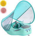 Baby Pool Float with Canopy UPF 50+, Non Inflatable L295