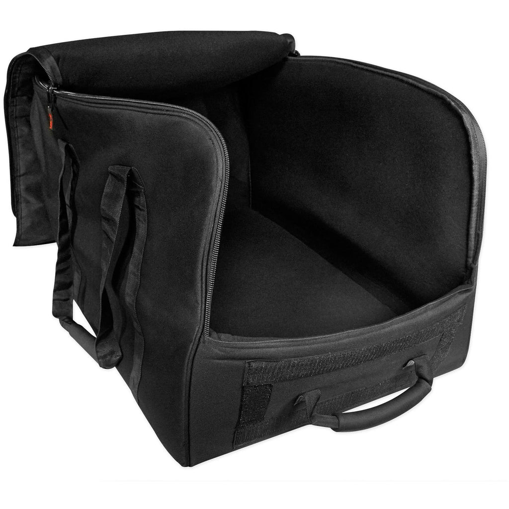 Rockville Rolling Travel Case Speaker Bag with Handle and Wheels E449029