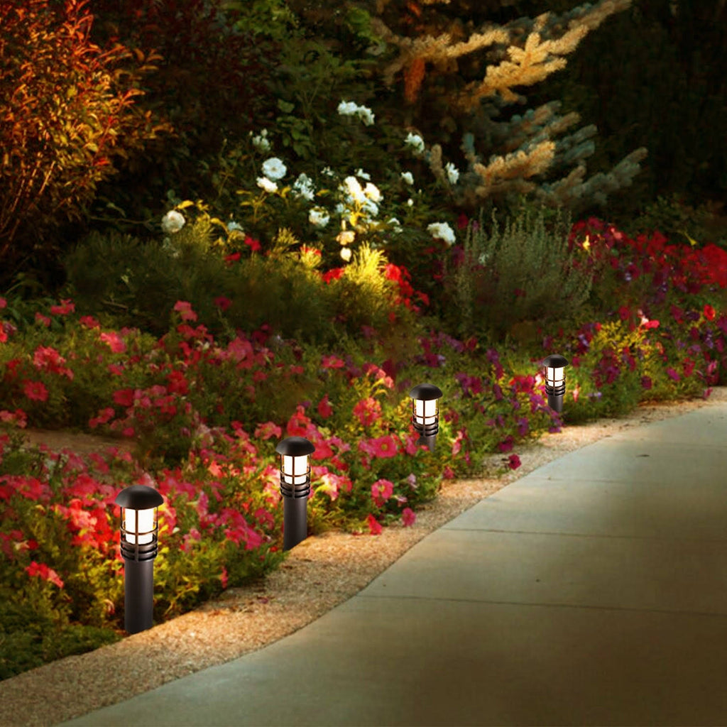 12 Pack Low Voltage LED Landscape Light, 5000K Daylight H872959