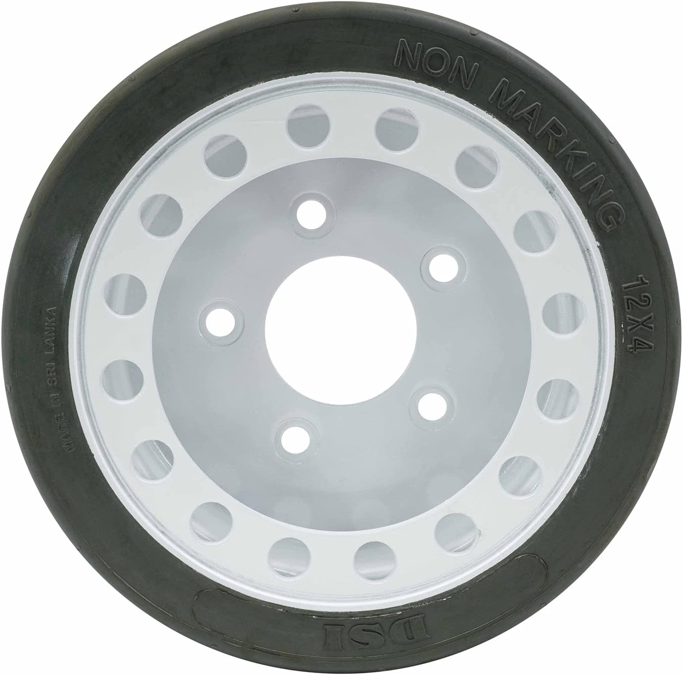 4 Set Non-Marking Wheel Assembly with Brake E6251