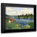 Black Modern Framed Museum Art Print X9961