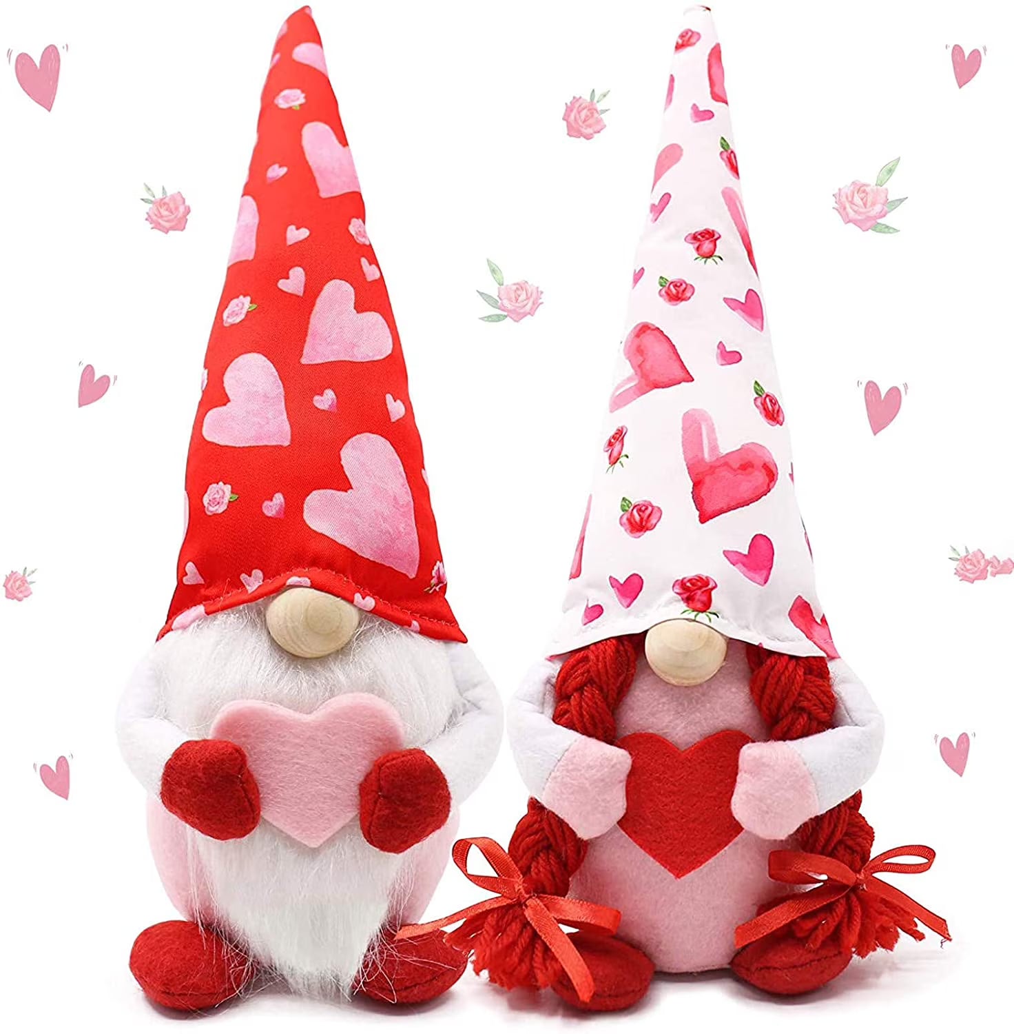 Valentine's Day Gnomes Plush Decorations A5448