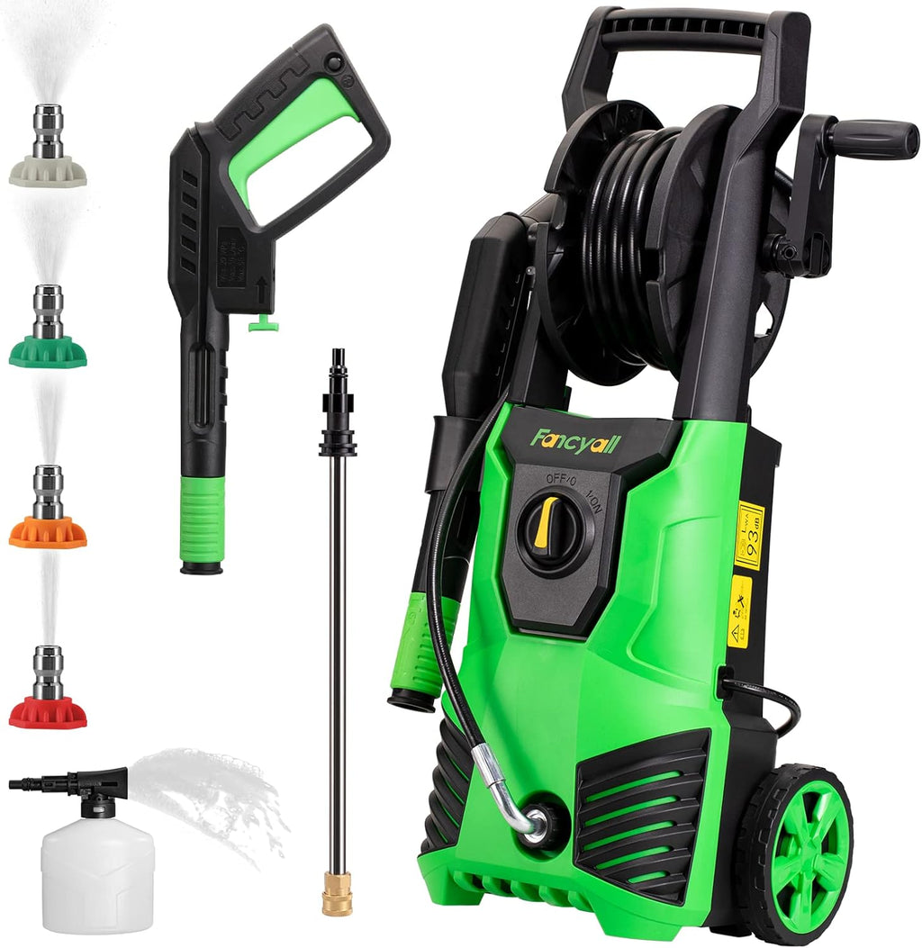 1950 Max PSI Electric Pressure Washer, 1.9 GPM with 4 Adjustable Nozzles X65583