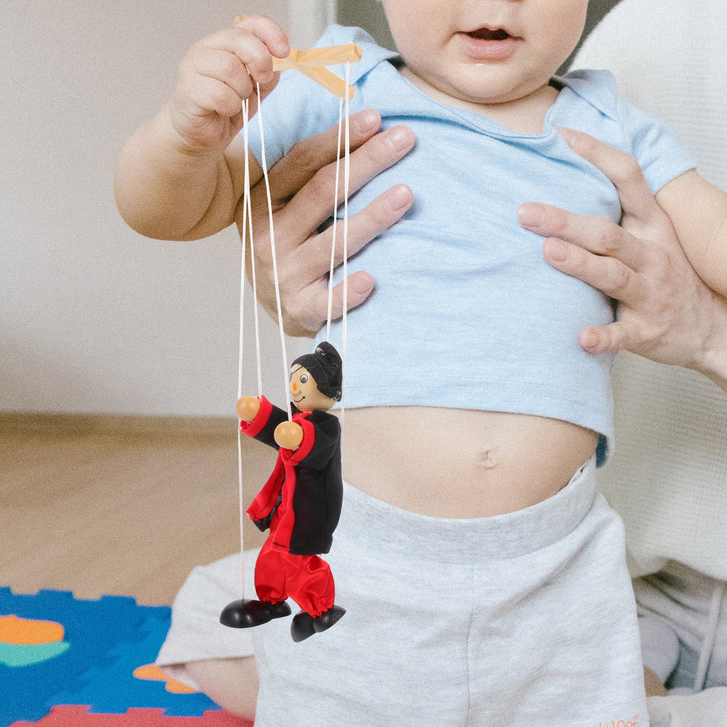 Wooden Pirate Marionette String Puppet M793075