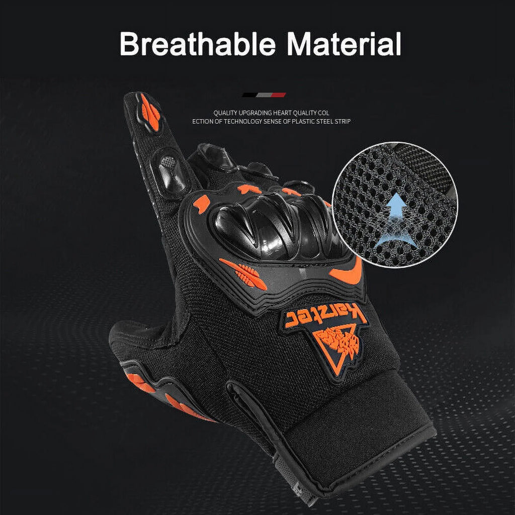 Motorcycle Gloves Full Finger Touchscreen Motorbike Riding Gloves Z38780