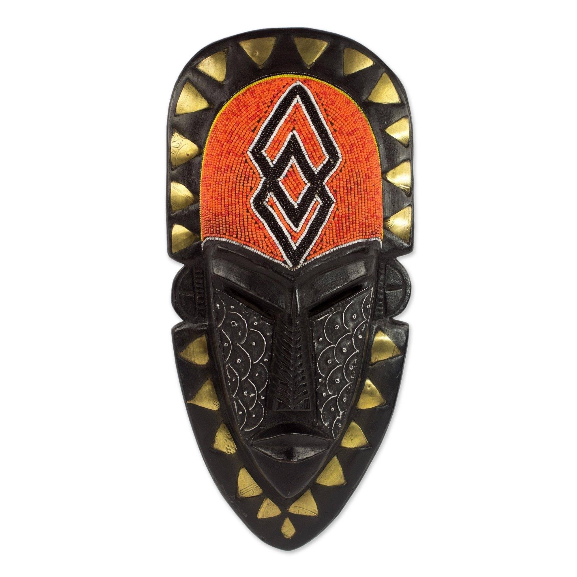 Decorative Wood Mask G97294