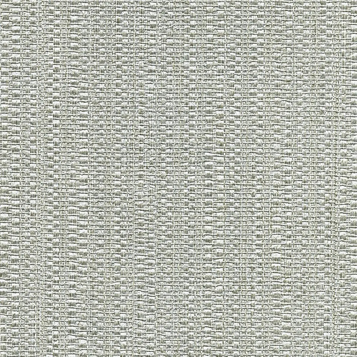 Silver Vertical Weave Wallpaper G95487