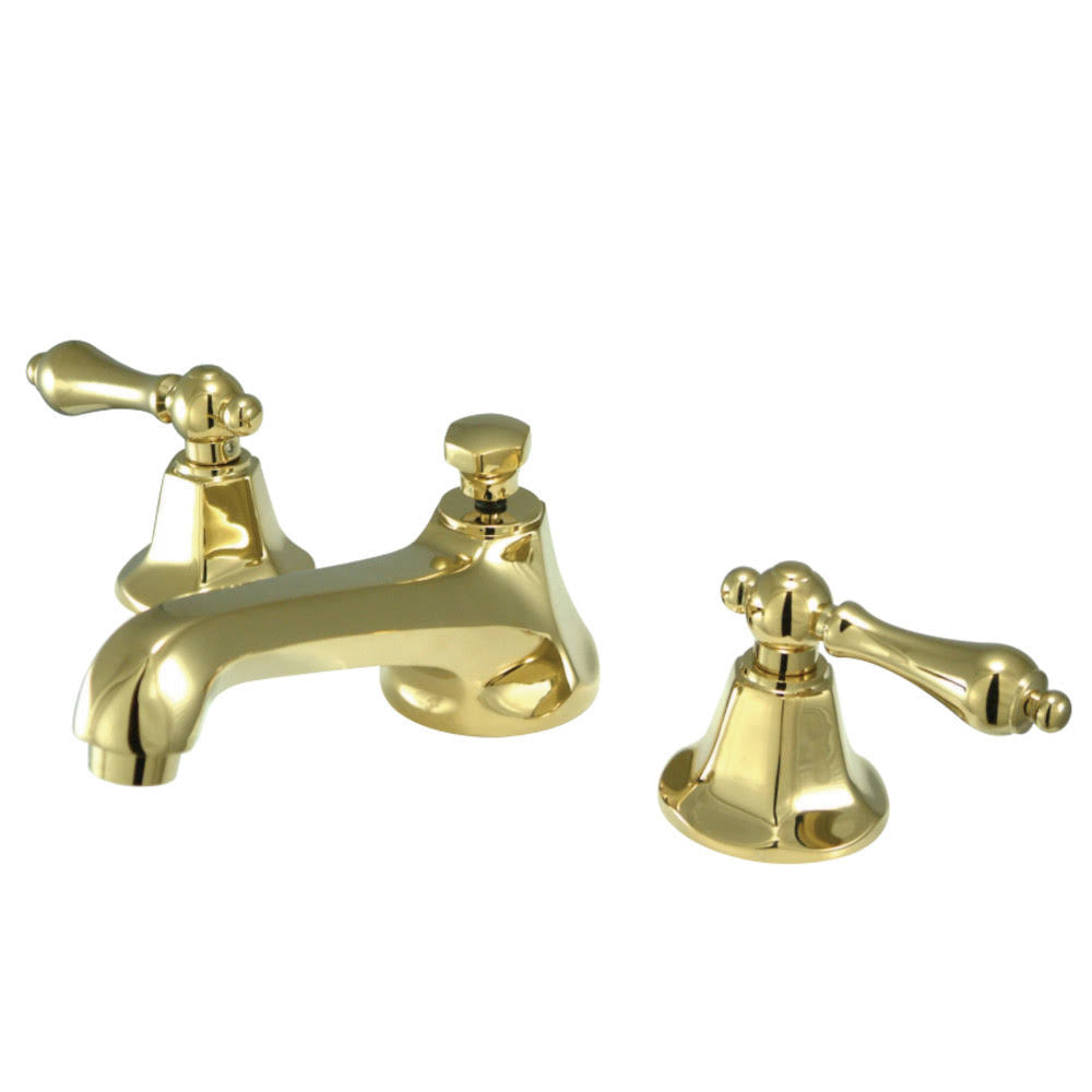 Polished Brass Widespread Bathroom Faucet Q253350