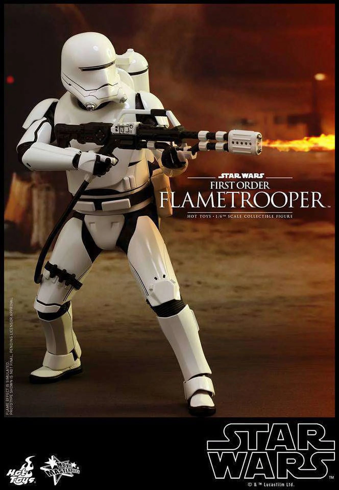 1:6 Scale First Order Flame Trooper Figure G60240