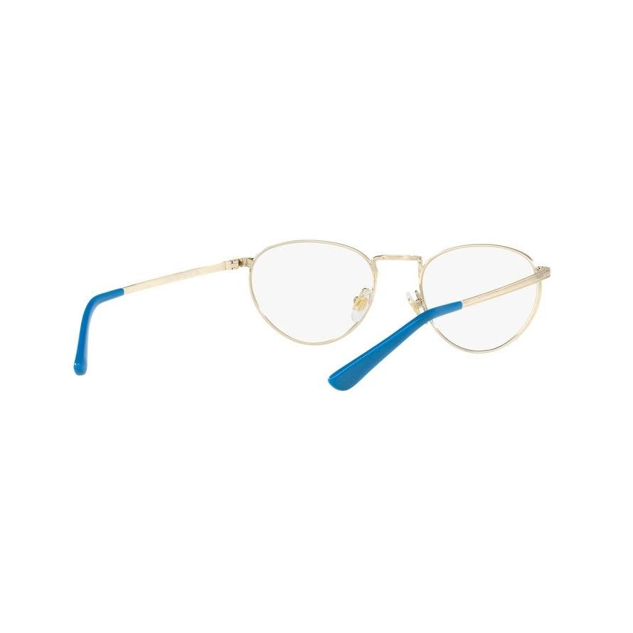 Pale Gold/White Eyeglasses N329