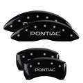 Black Pontiac Caliper Covers J699