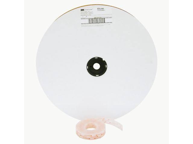 1 in. x 50 yds. Clear Reclosable Fastener D5072