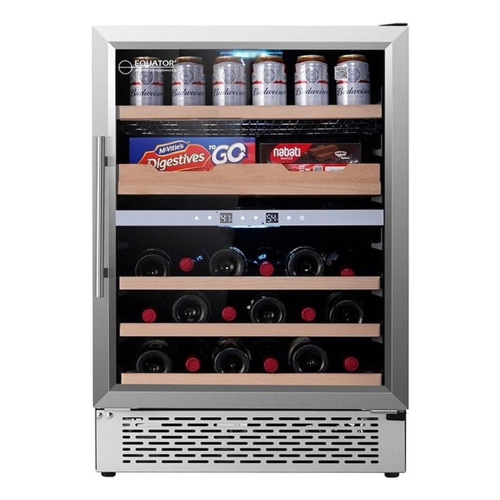 2-Zone Gourmet Center with Wine Bottle Storage K47827