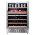 2-Zone Gourmet Center with Wine Bottle Storage K47827