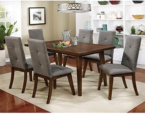 Rectangle Wood Dining Table in Walnut E233968