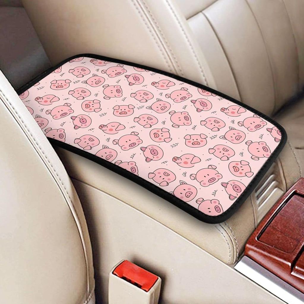 Pink Waterproof Car Armrest Cover A55320
