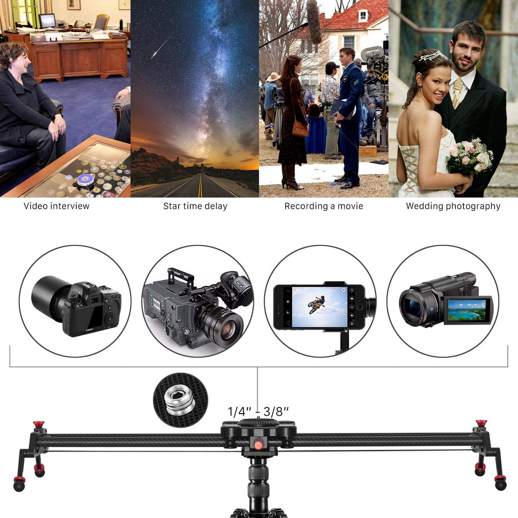 31 80cm Camera Slider Rail System S422