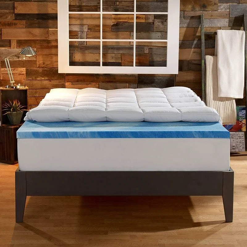 King Gel Memory Foam Mattress Topper M317726