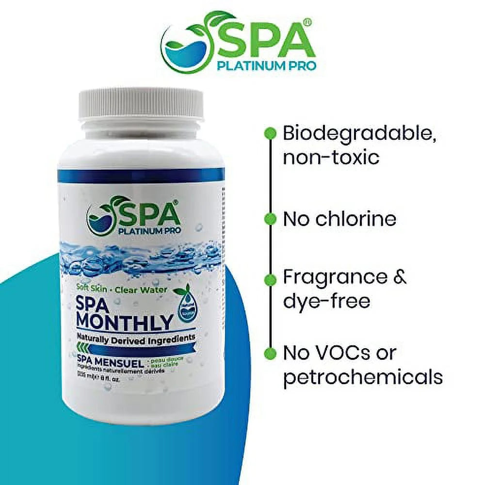 Natural Hot Tub Water Treatment, Six Months Supply Y824797