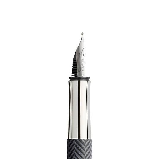 Guilloche Cisele Fountain Pen Oblique Medium U1690