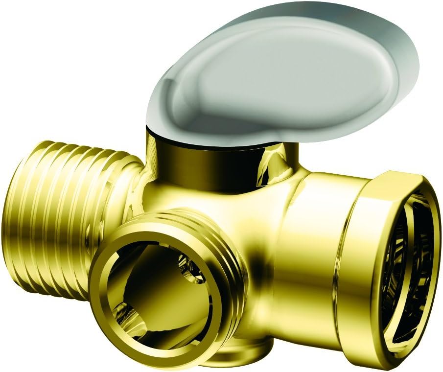Brushed Nickel Shower Arm Diverter, Pack of 2 N87954