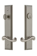 Satin Nickel Tall Plate Entry Set G19000