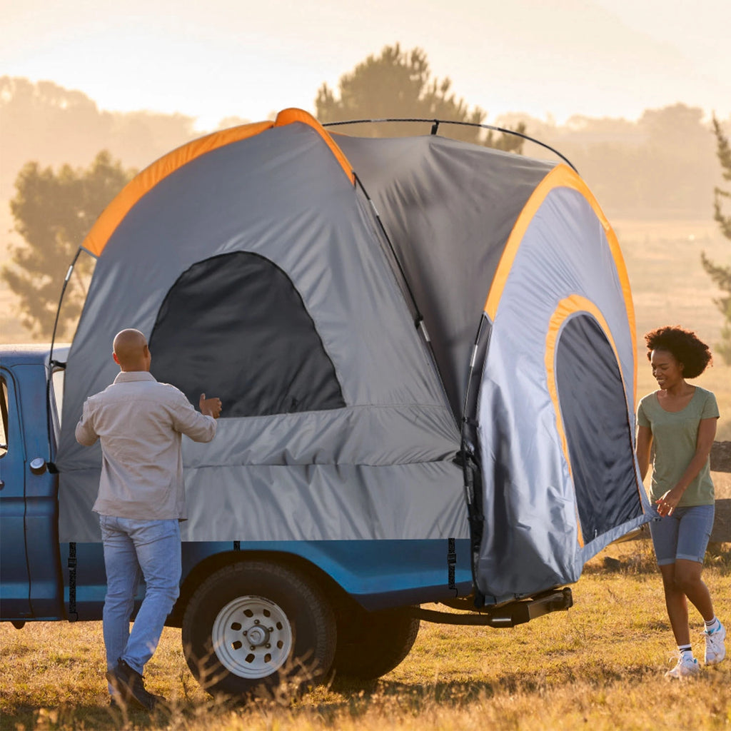 Waterproof Pickup Truck Tent with Carry Bag X486386