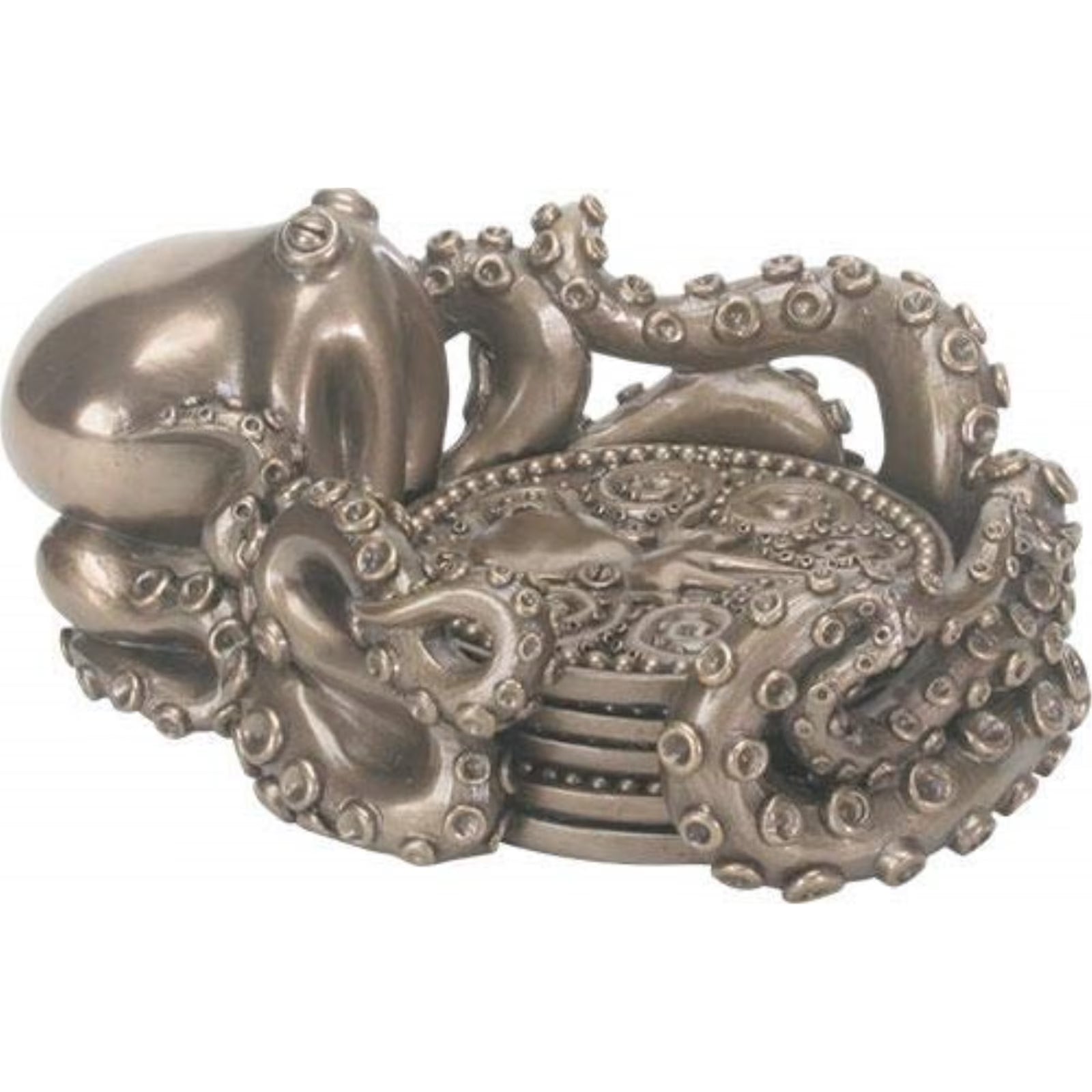 Octopus Coaster Holder with 4 Coasters E68451