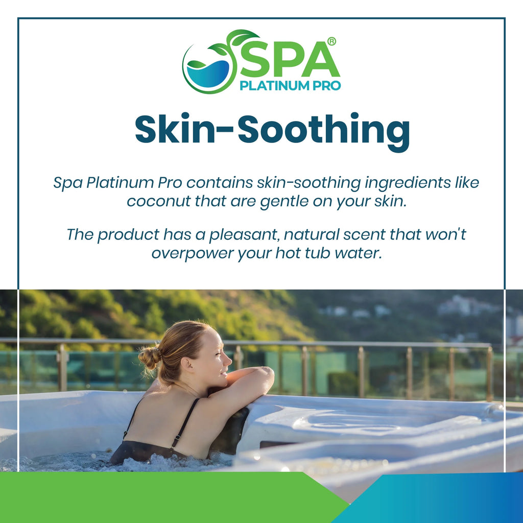 Natural Hot Tub Water Treatment, Six Months Supply Y824797