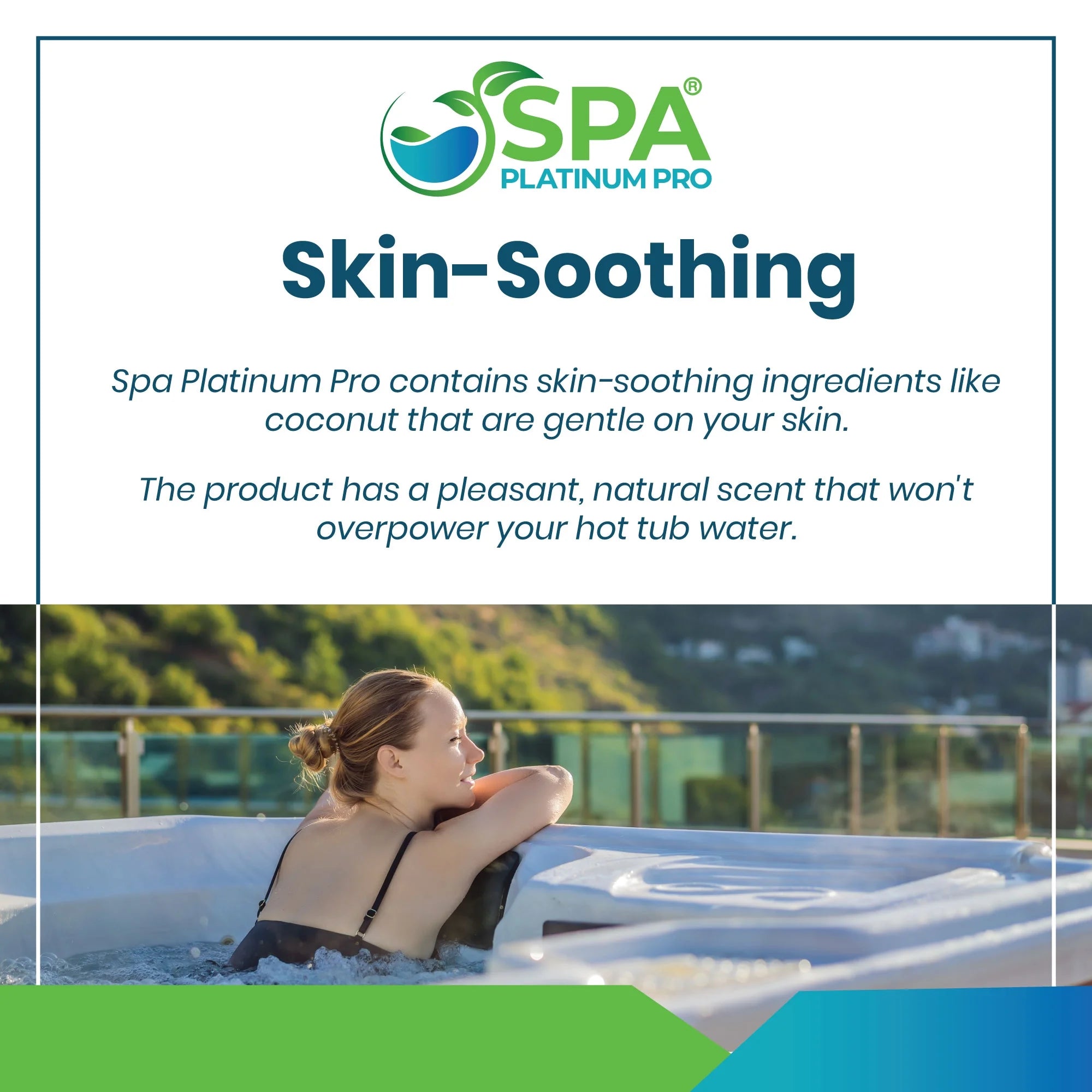 Natural Hot Tub Water Treatment, Six Months Supply Y824797