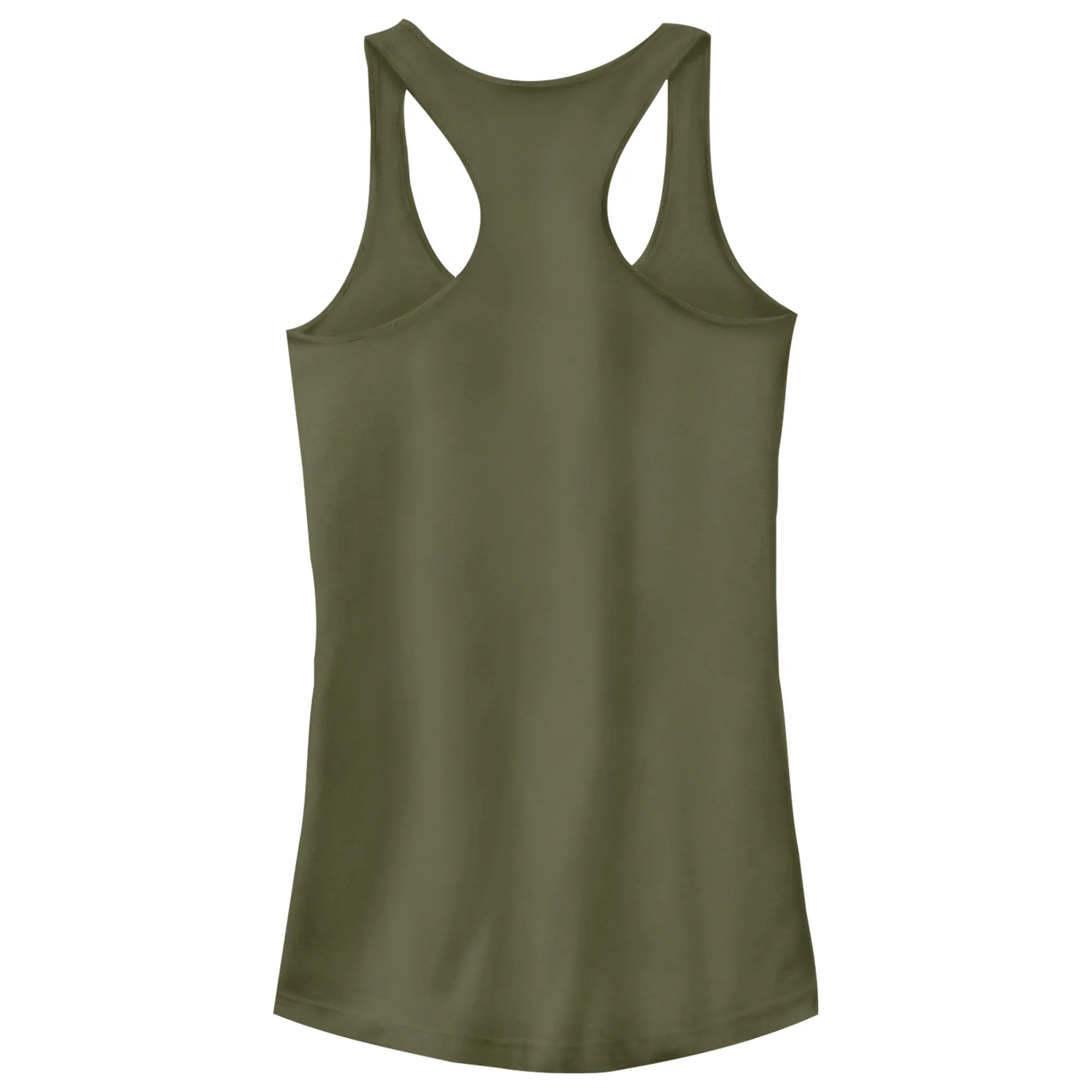 Military Green Racerback Tank Top X1688