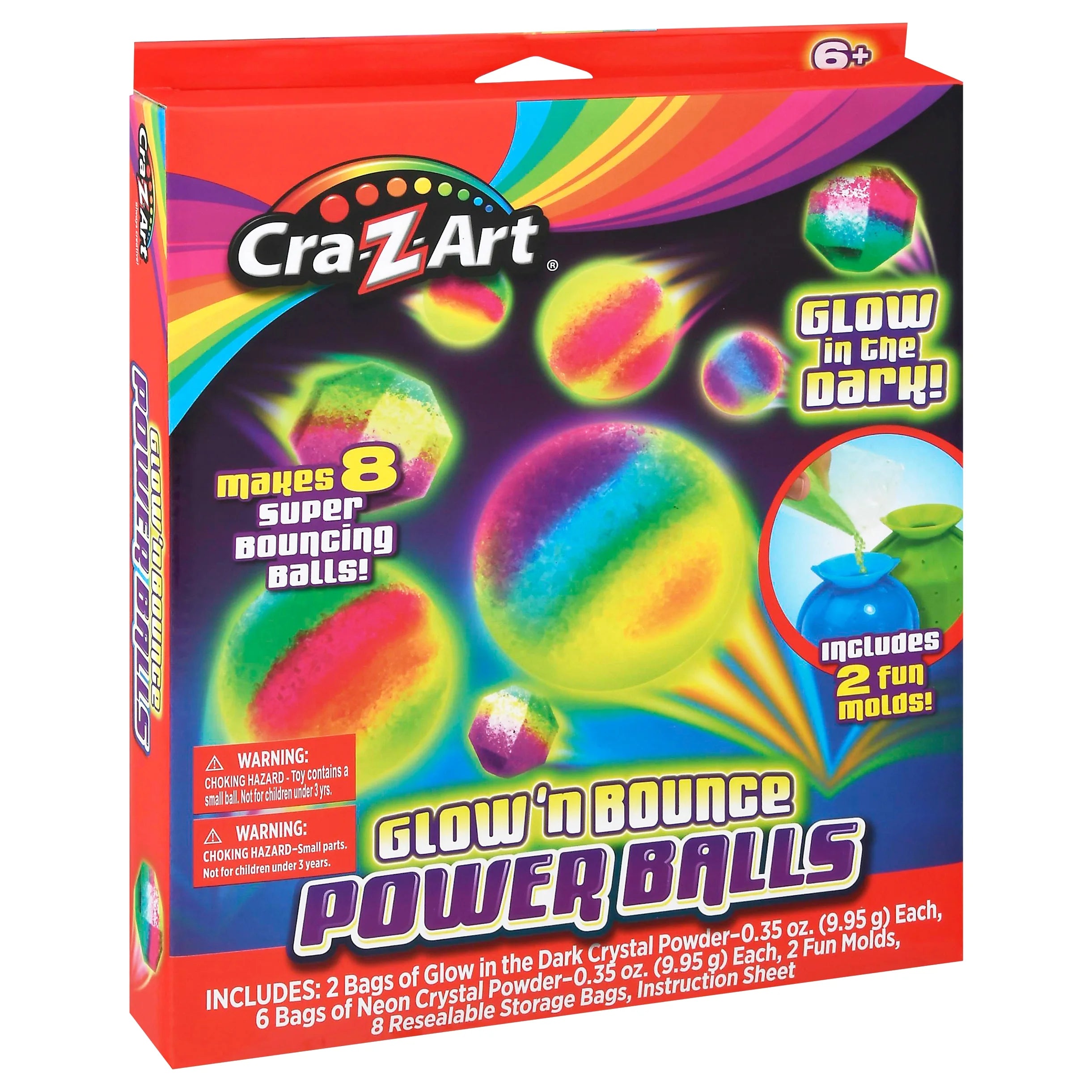 Glow & Bounce Power Balls V954005