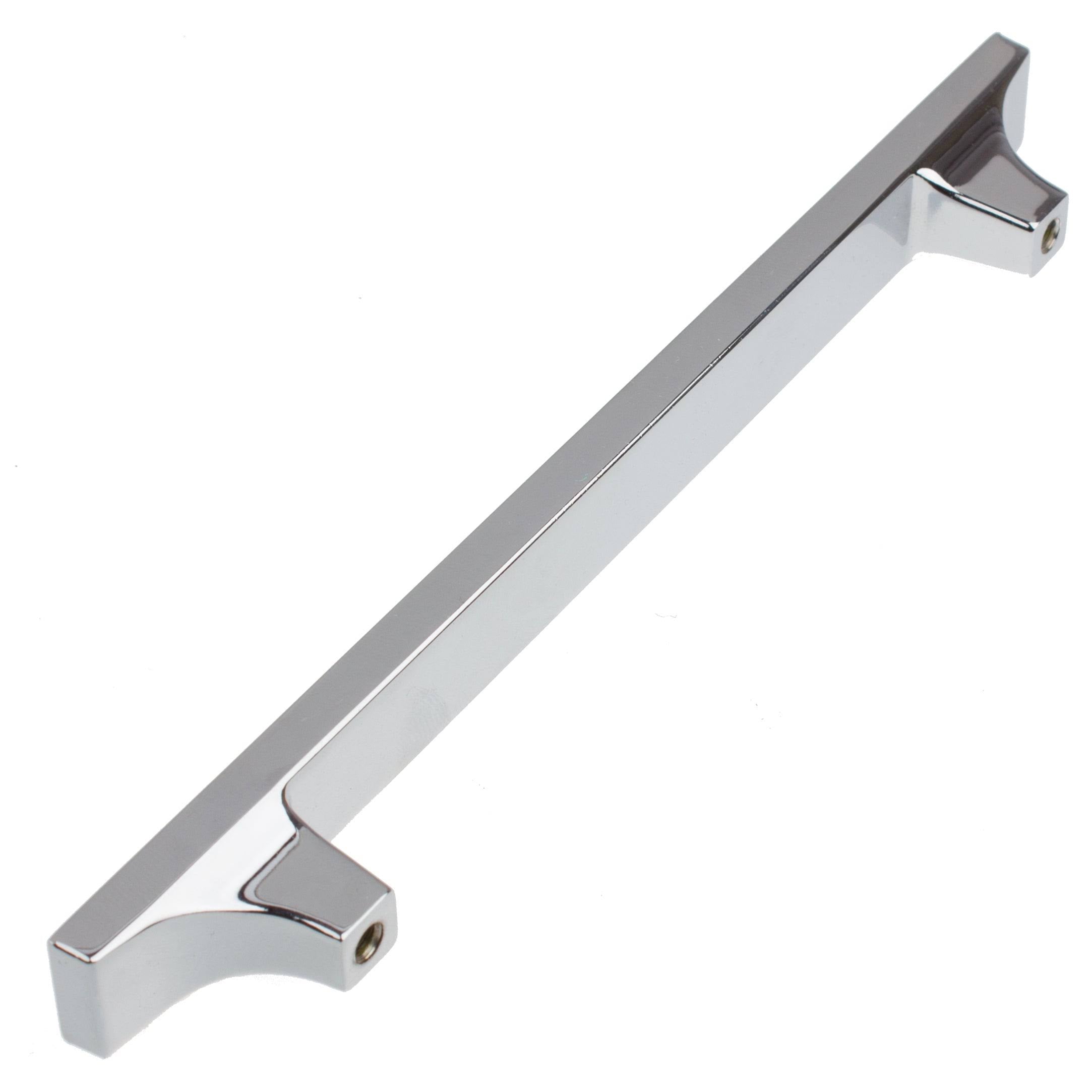 6.75-Inch K9 Crystal Cabinet Pulls with 5-Inch Screw Spacing (Pack of 10 or 25) D173