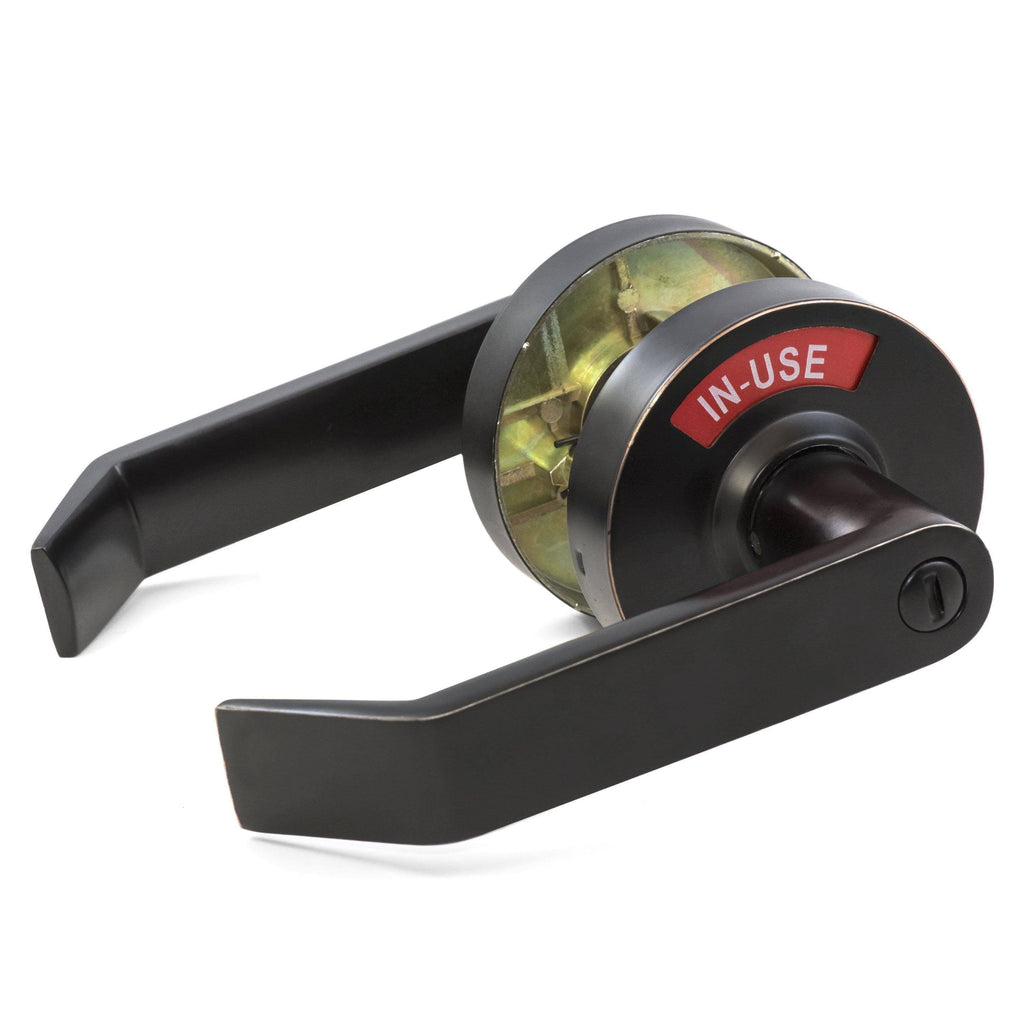 Oil Rubbed Bronze Privacy Lock and Lever O2160