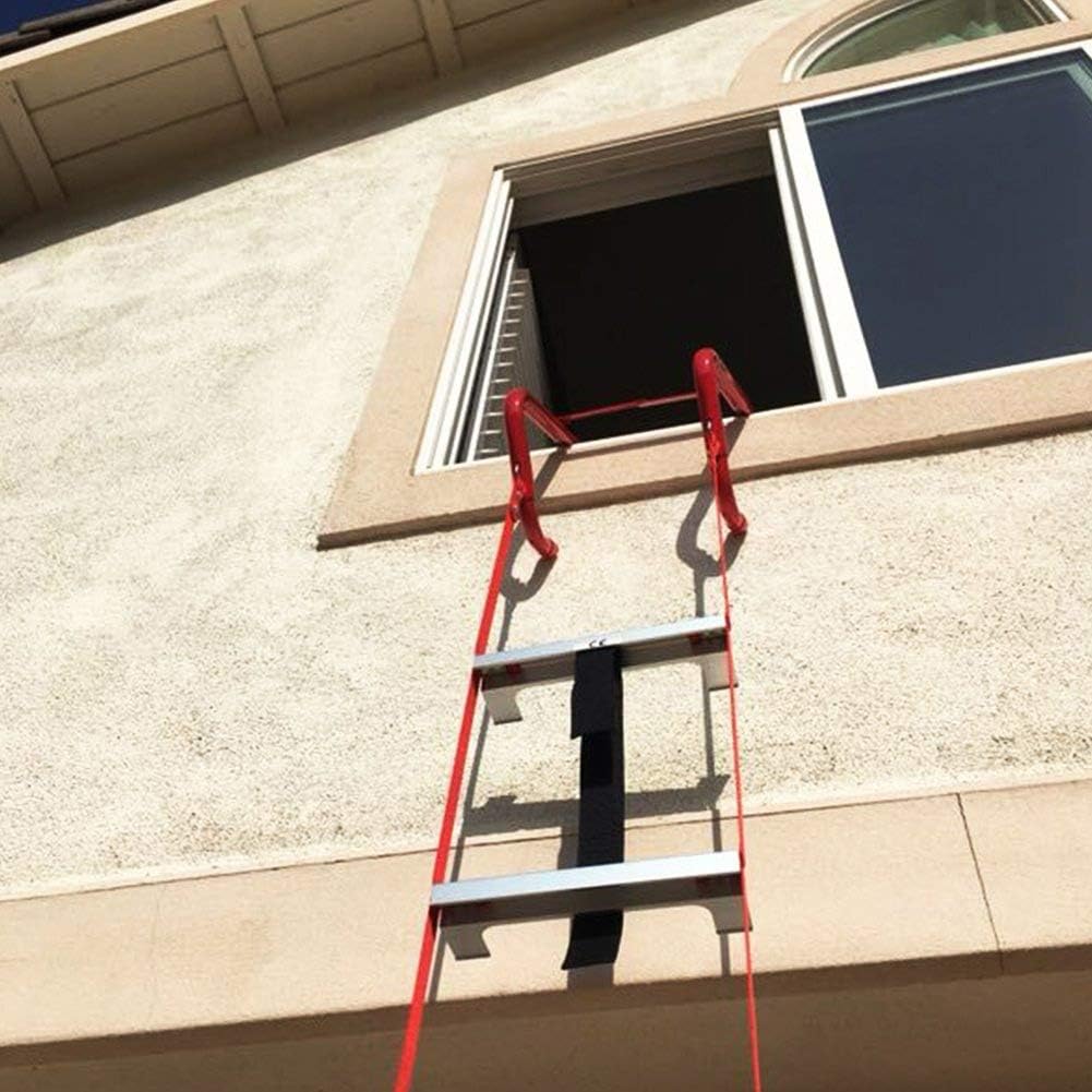 Retractable 25 Feet Fire Escape Ladder A7136