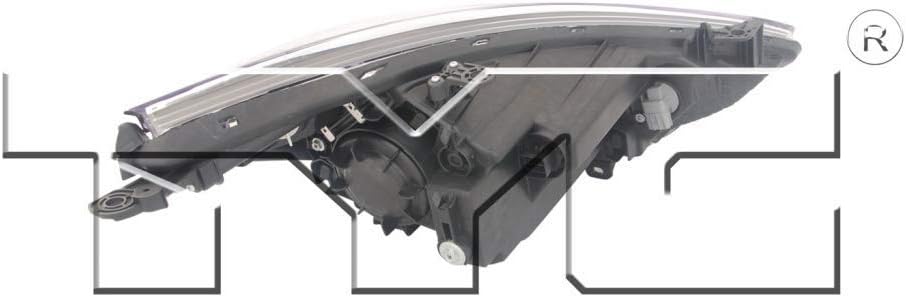 Passenger Side Halogen Headlight Assembly for Hyundai Accent Sedan 2012-2014 P815232
