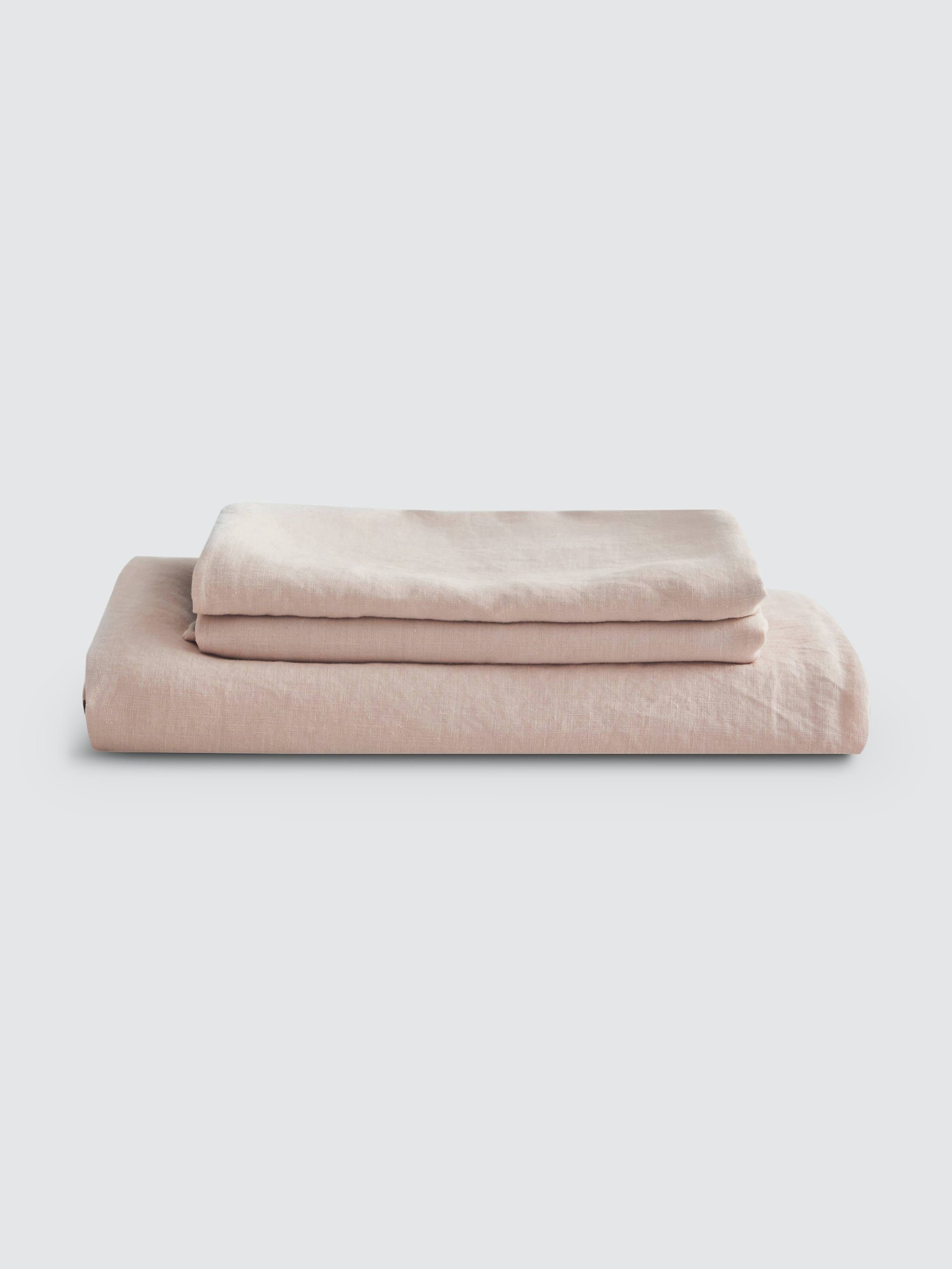 Cal King French Linen Sheet Set F68283