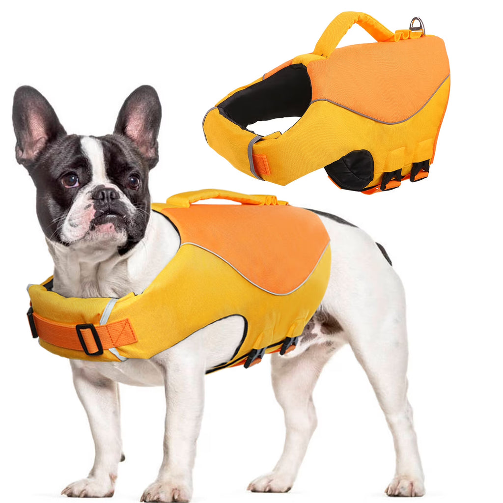 Reflective Adjustable Dog Life Jacket H45720