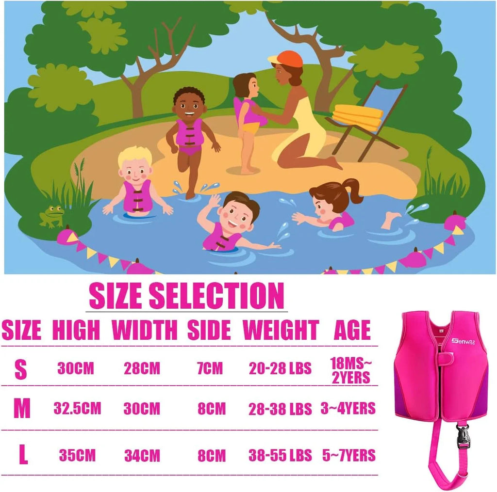 Baby Girl Swim Vest for Toddlers 20-28 lbs L36784